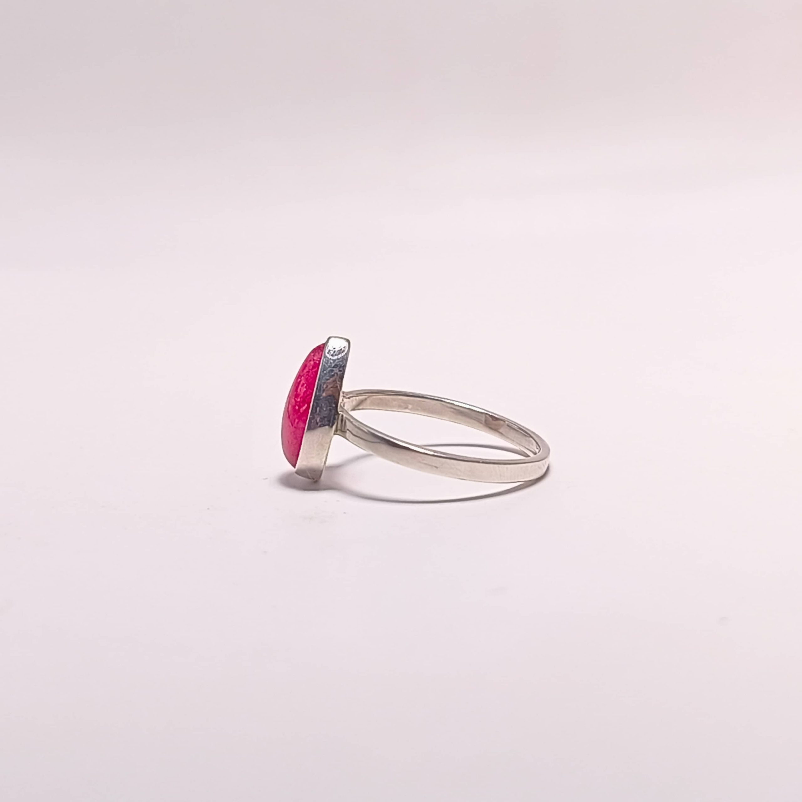 Teardrop Ruby Ring - Image 2