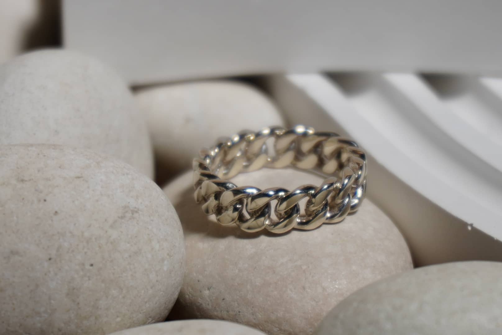 Chain Silver Ring - Image 2